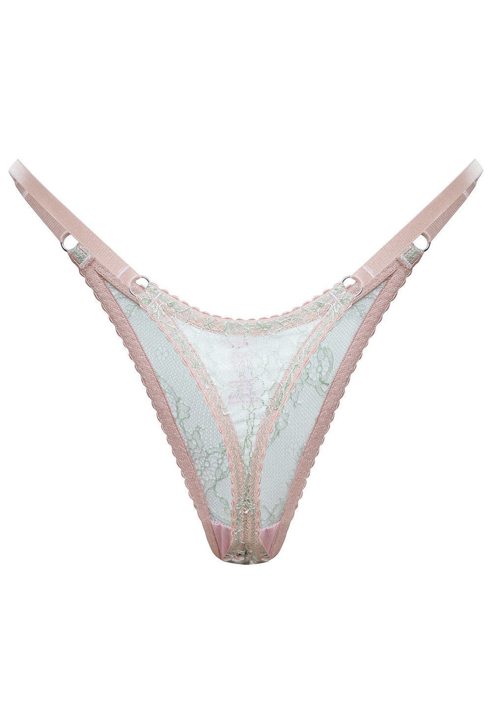 Трусики-стринги из кружева Pamela - фото 75957