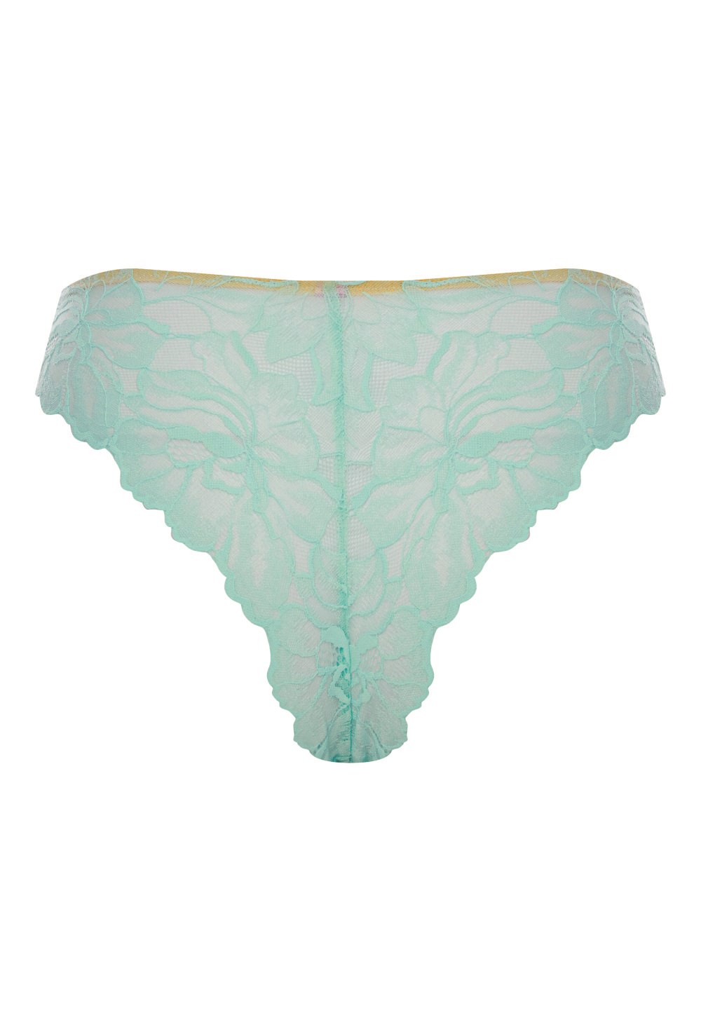 Трусики эластичные из кружева Menthe - фото 76041