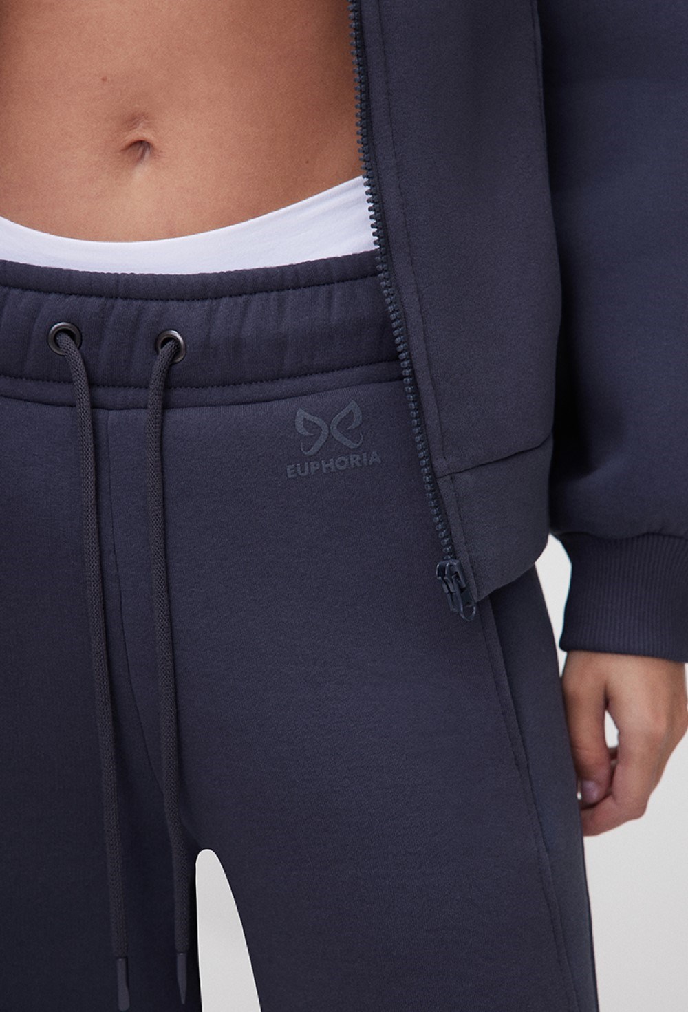 Брюки-палаццо Warm up Modern Style Dark Grey - фото 76385