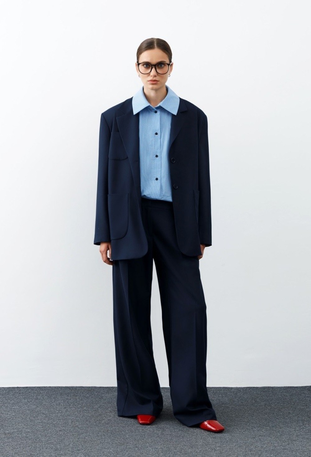 Пиджак с карманами - фото 76460