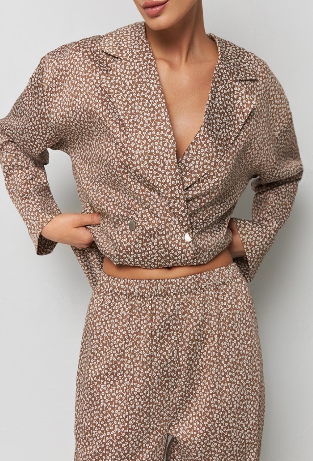 Рубашка двубортная - фото 76473