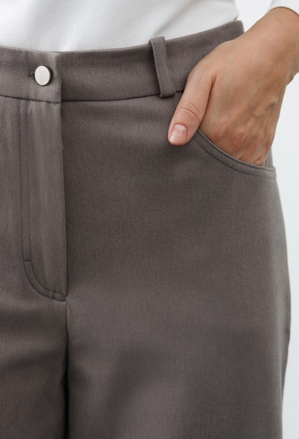 Брюки из денима - фото 76520