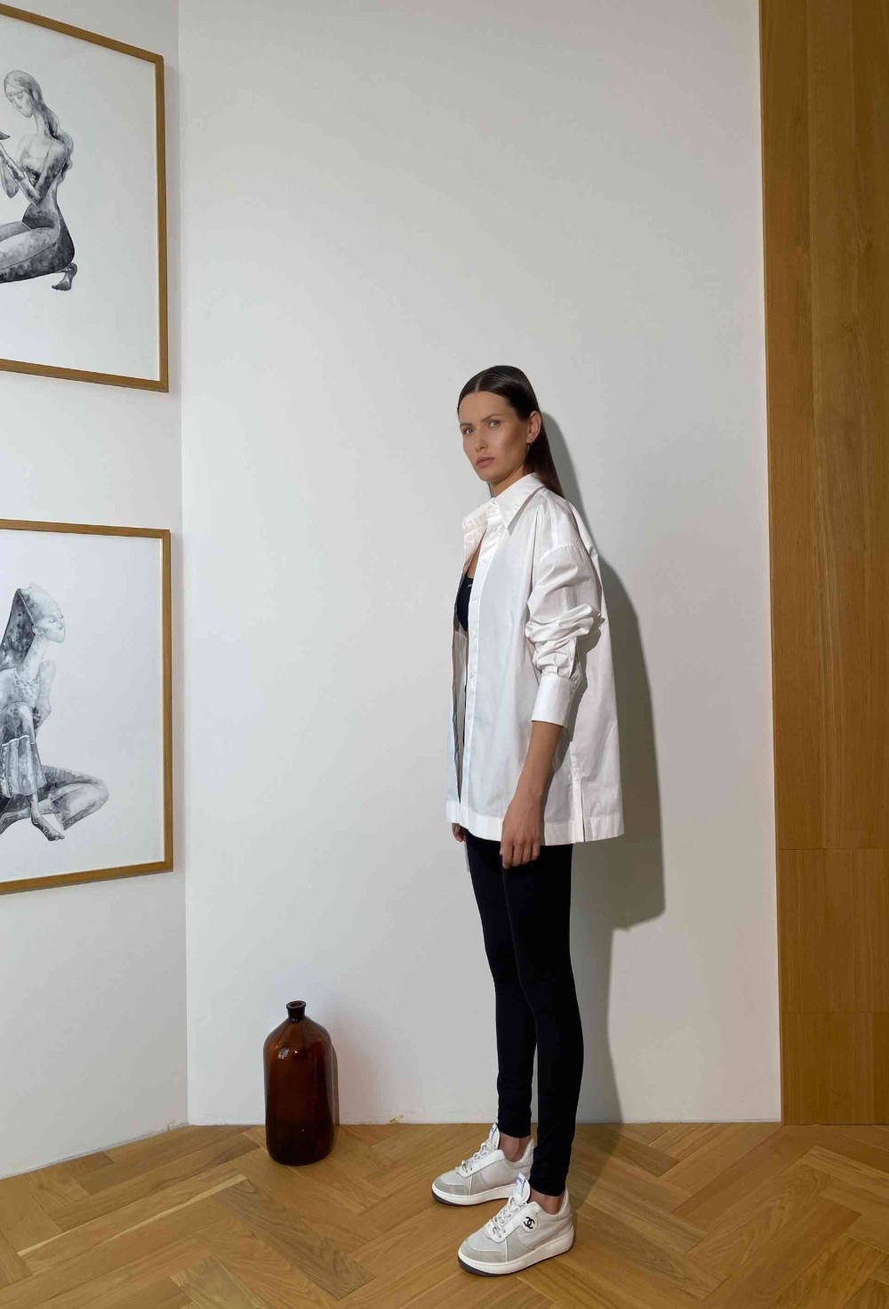 Лосины с высокой талией - фото 76566