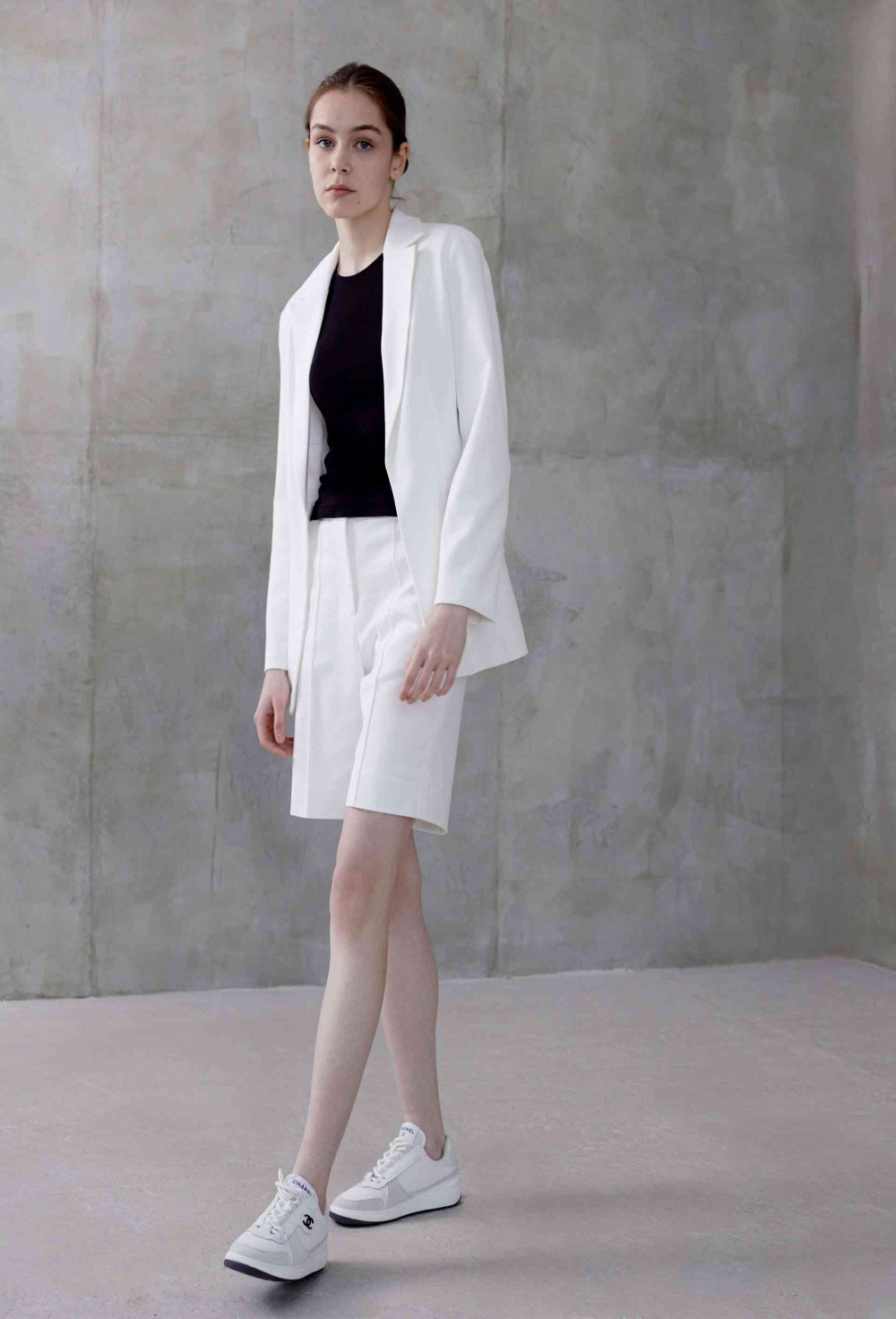 TOTAL WHITE шорты - фото 76576