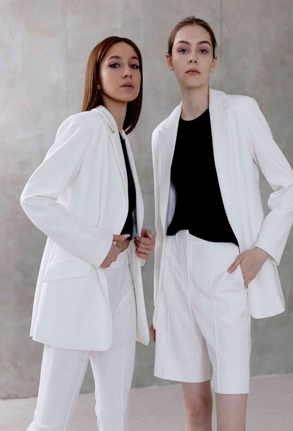 TOTAL WHITE шорты - фото 76578