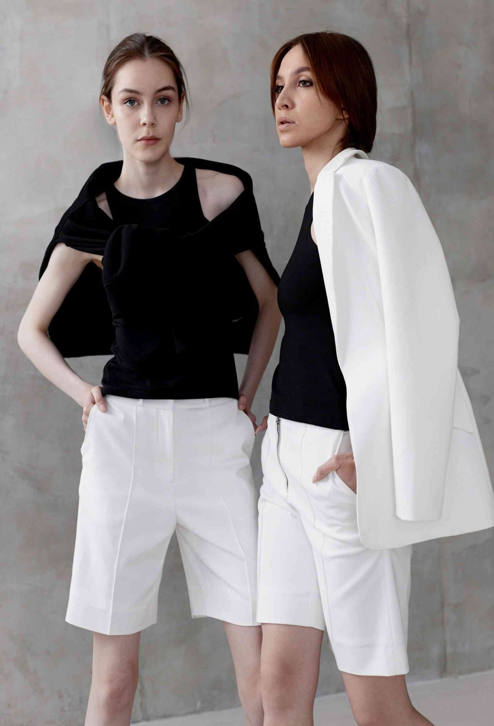 TOTAL WHITE шорты - фото 76580