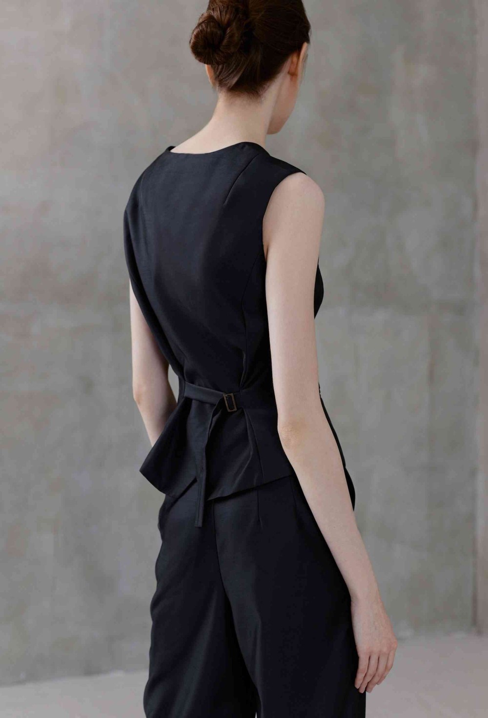 Жилет из шелка и вискозы - фото 76597