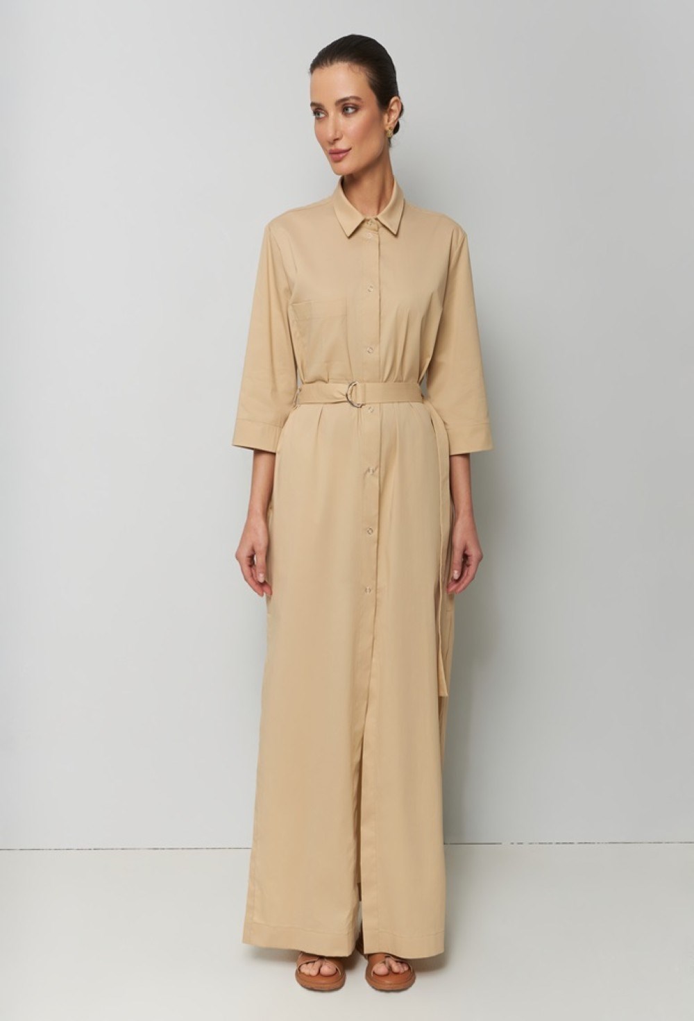 Платье-рубашка - фото 76615