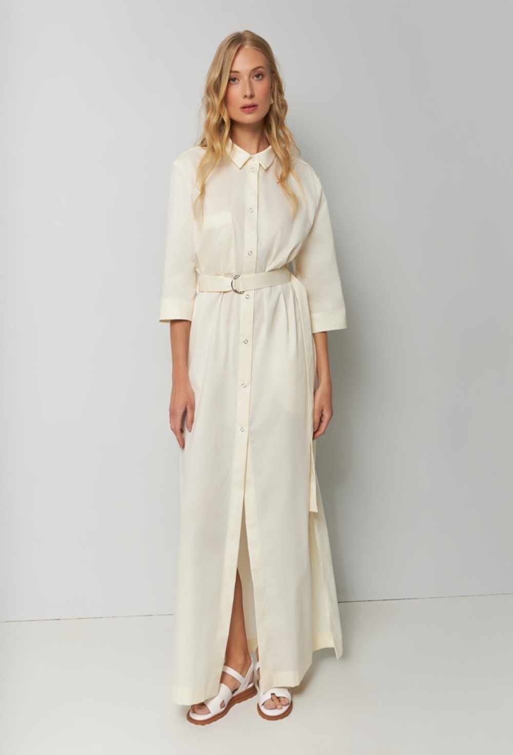 Платье-рубашка - фото 76622