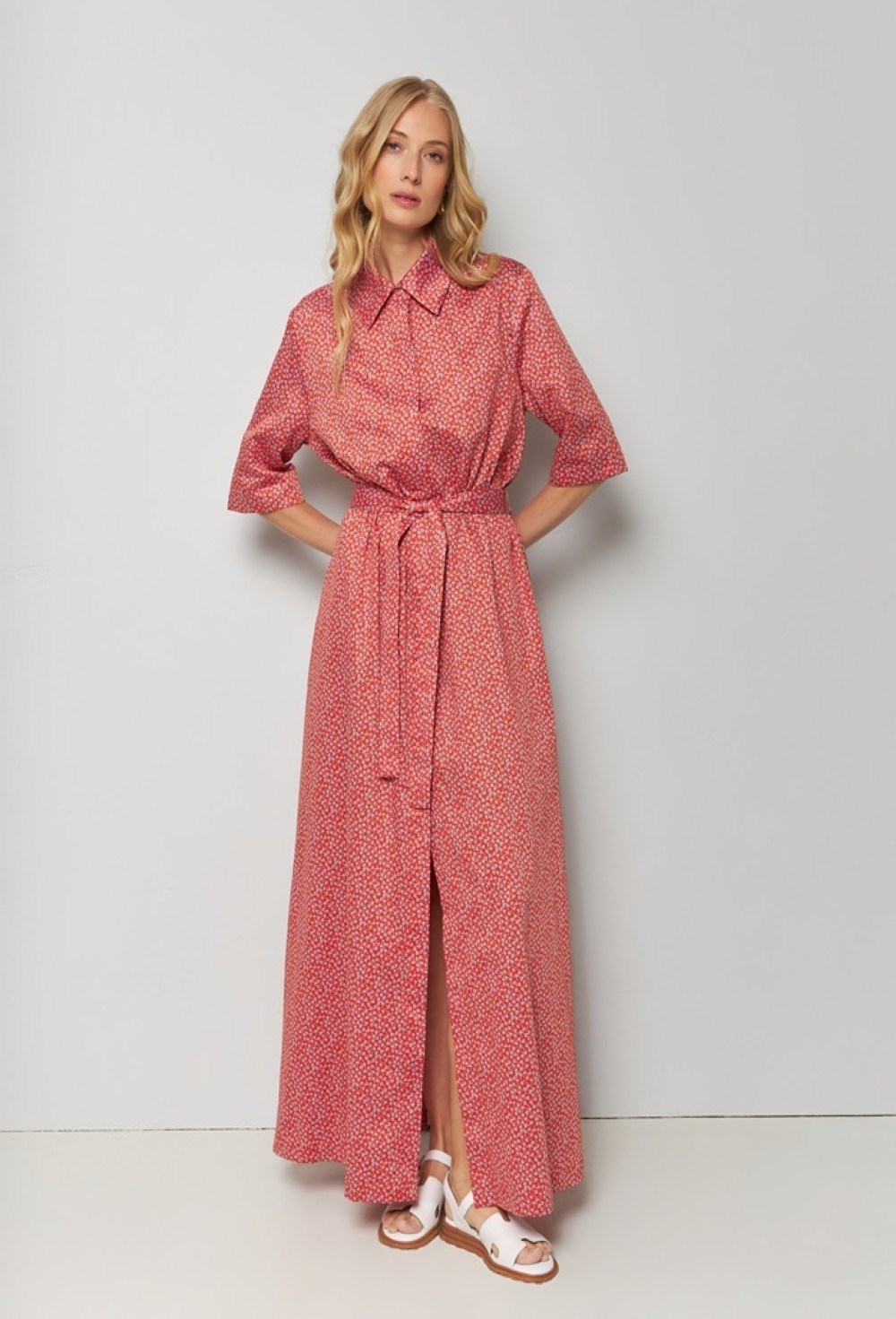 Платье макси - фото 76648