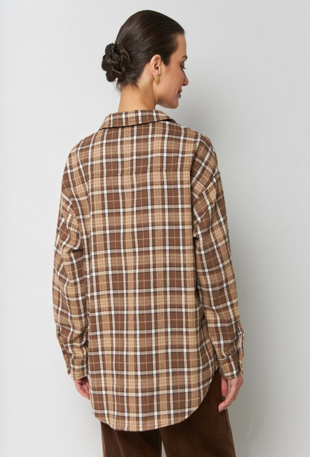 Рубашка из фланели - фото 76696