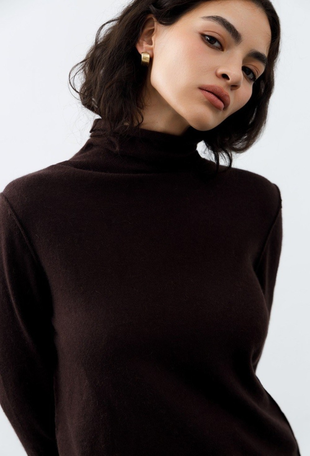 Джемпер с воротником - фото 76734