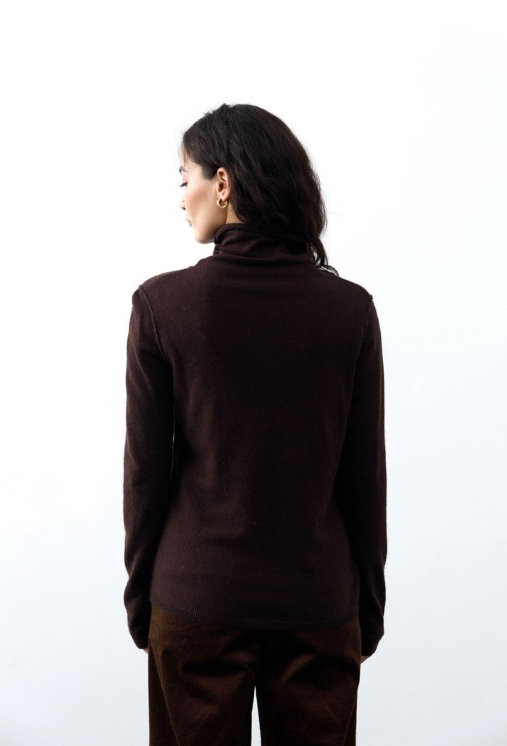 Джемпер с воротником - фото 76735