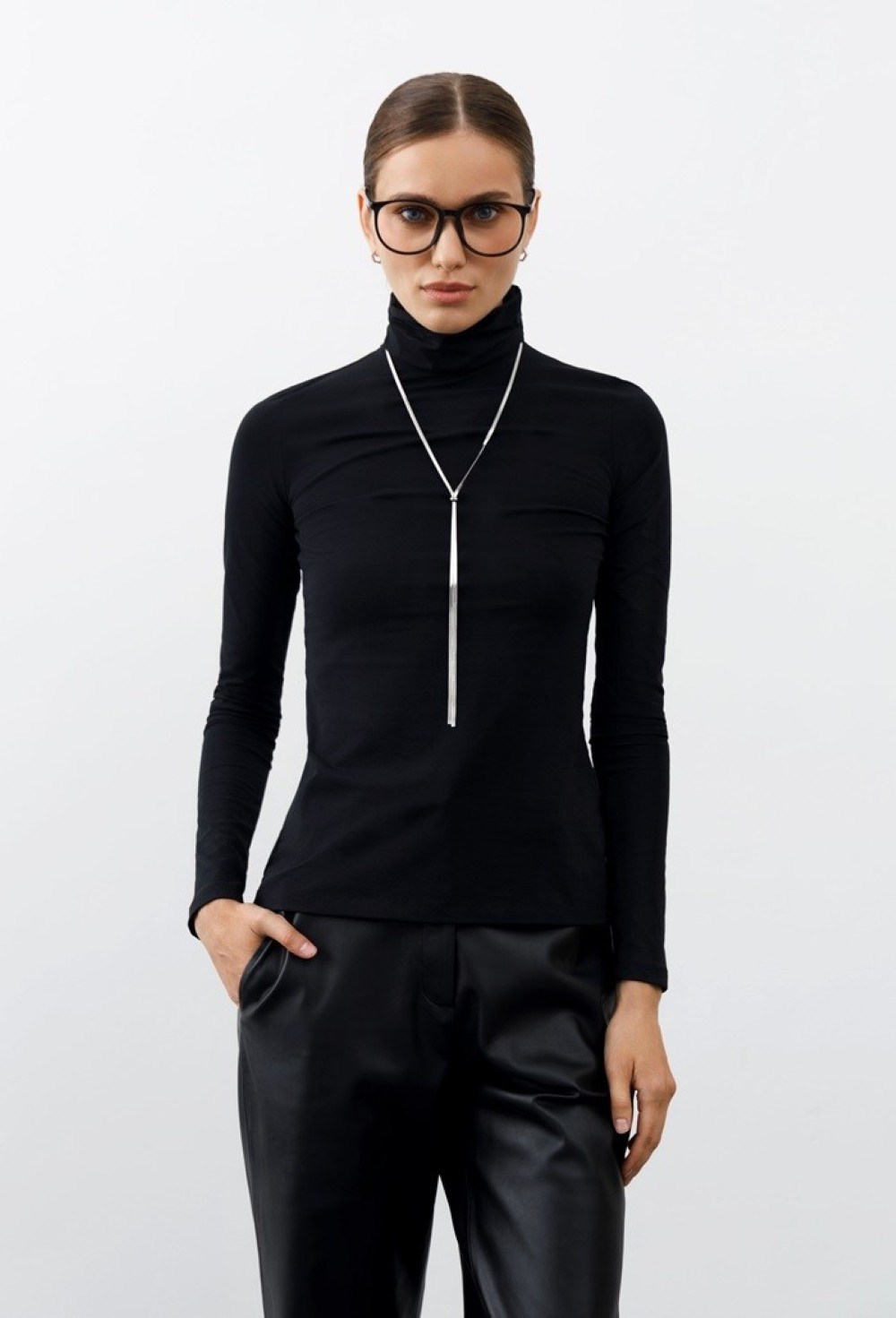 Водолазка из трикотажа - фото 76744