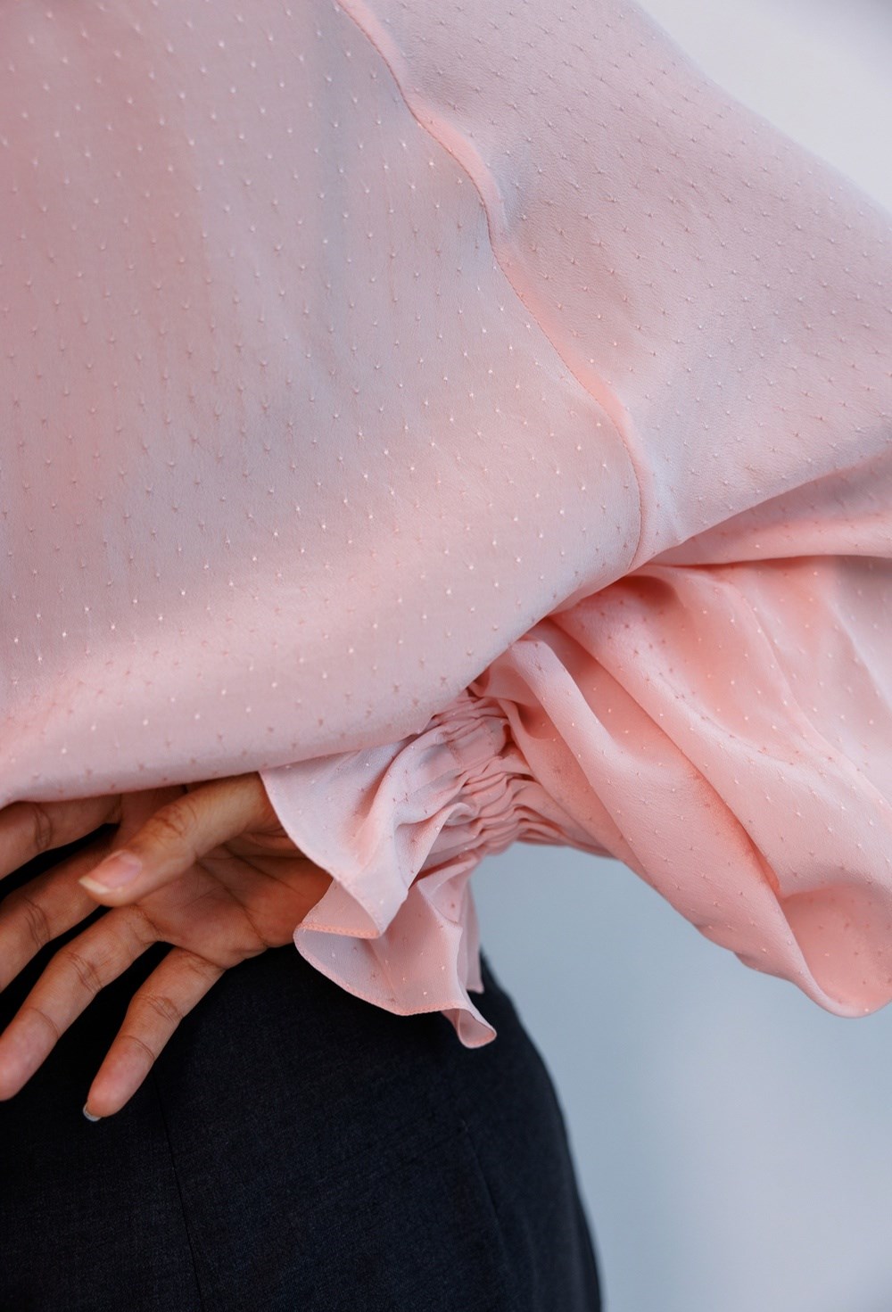 Блуза из легкого жаккарда Stella McCartney - фото 77644