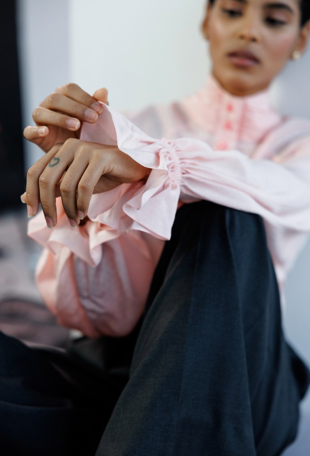 Блуза из легкого жаккарда Stella McCartney - фото 77645