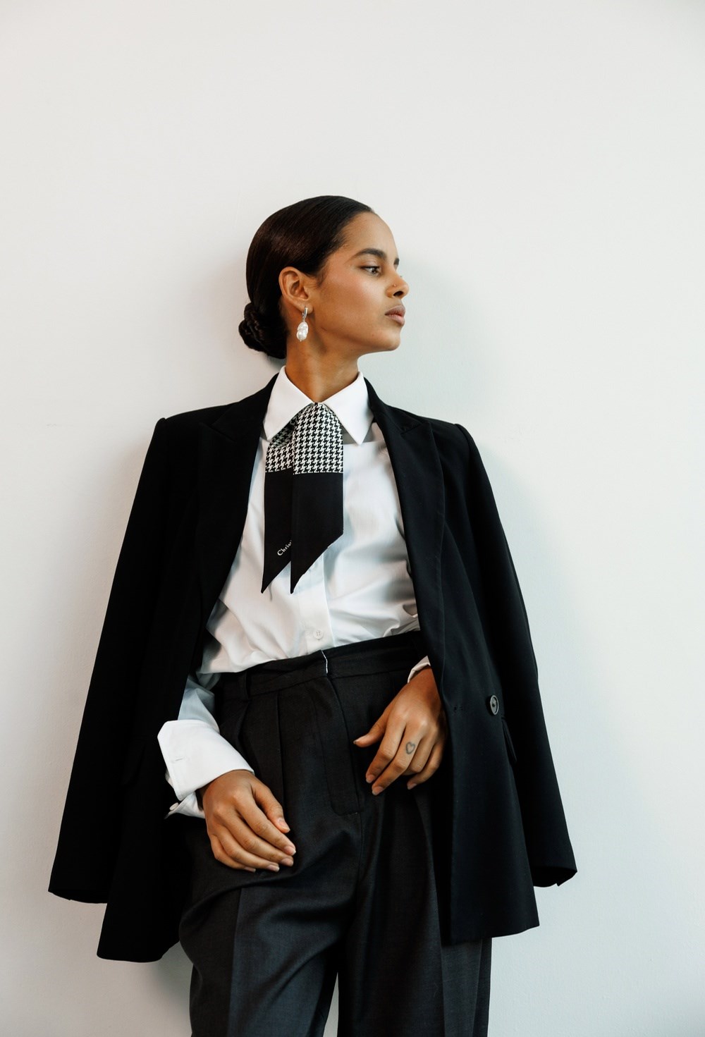 Рубашка с удлиненными манжетами из хлопка Canclini - фото 77712