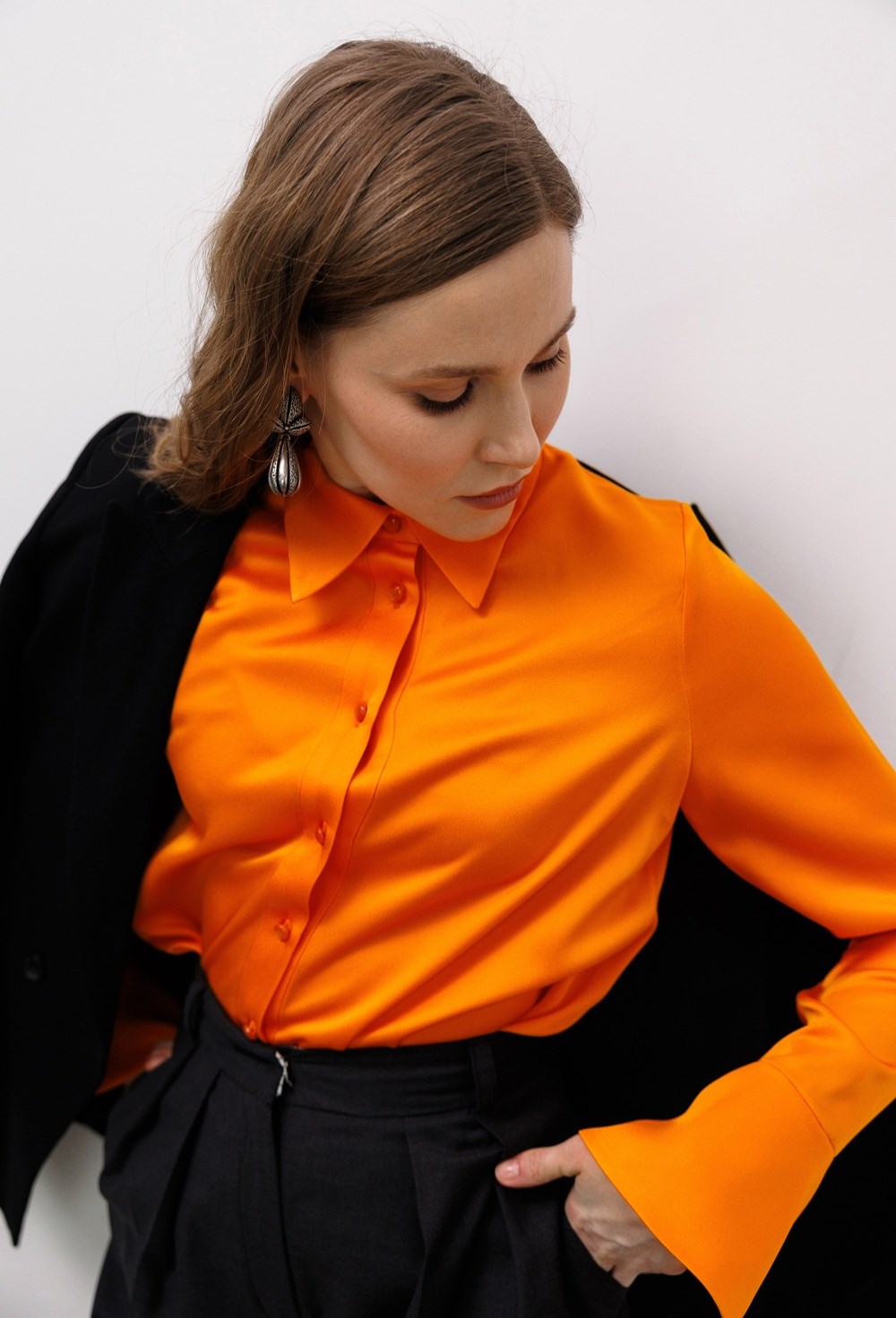 Рубашка из вискозы Versace - фото 77732