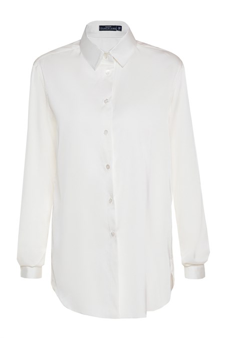 Классическая шёлковая блуза - фото 7779