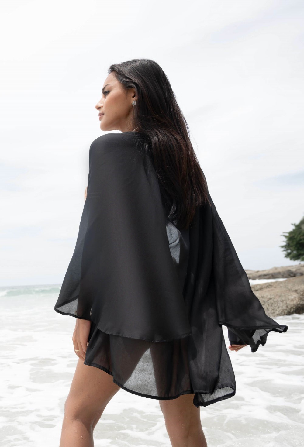 D.VII Укороченная накидка - фото 78973