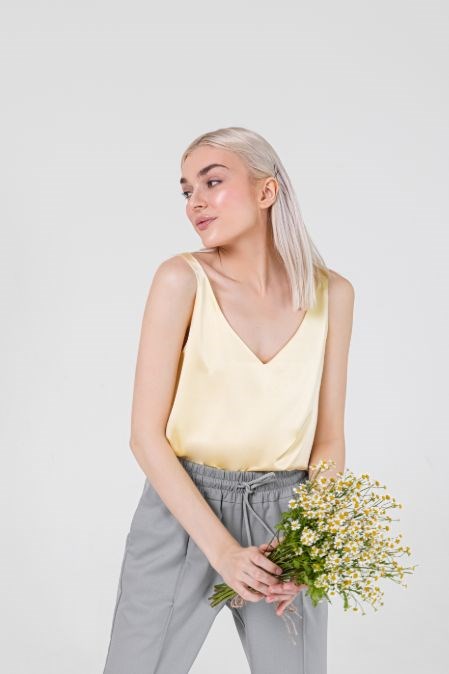 Топ О! с V вырезом - фото 7904