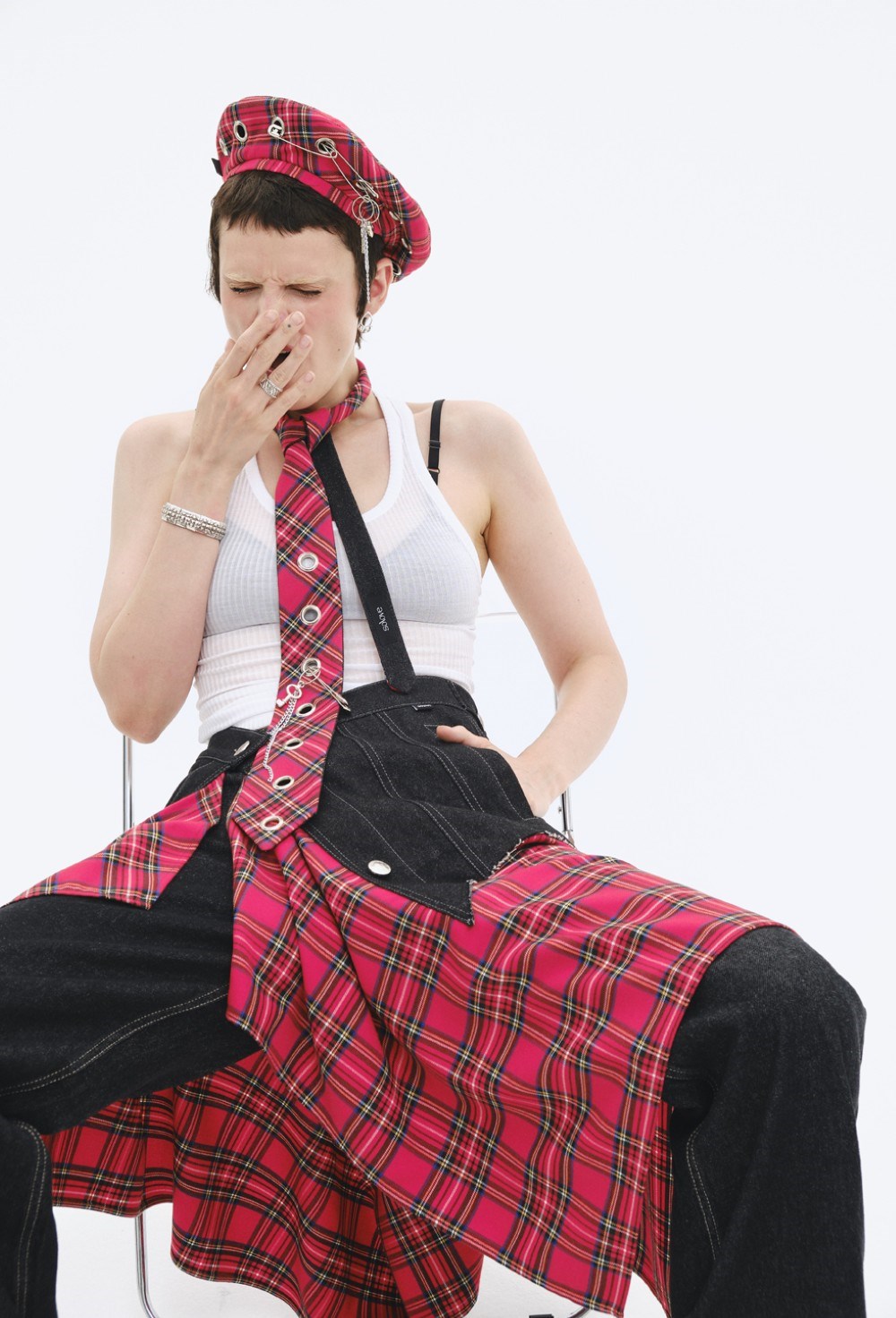 Асимметричная юбка Siouxsie - фото 79256