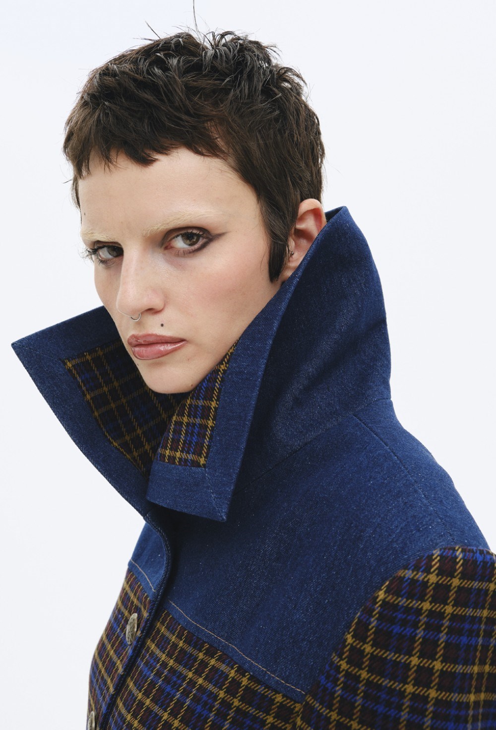 Жакет с высоким воротом Kim Gordon - фото 79291