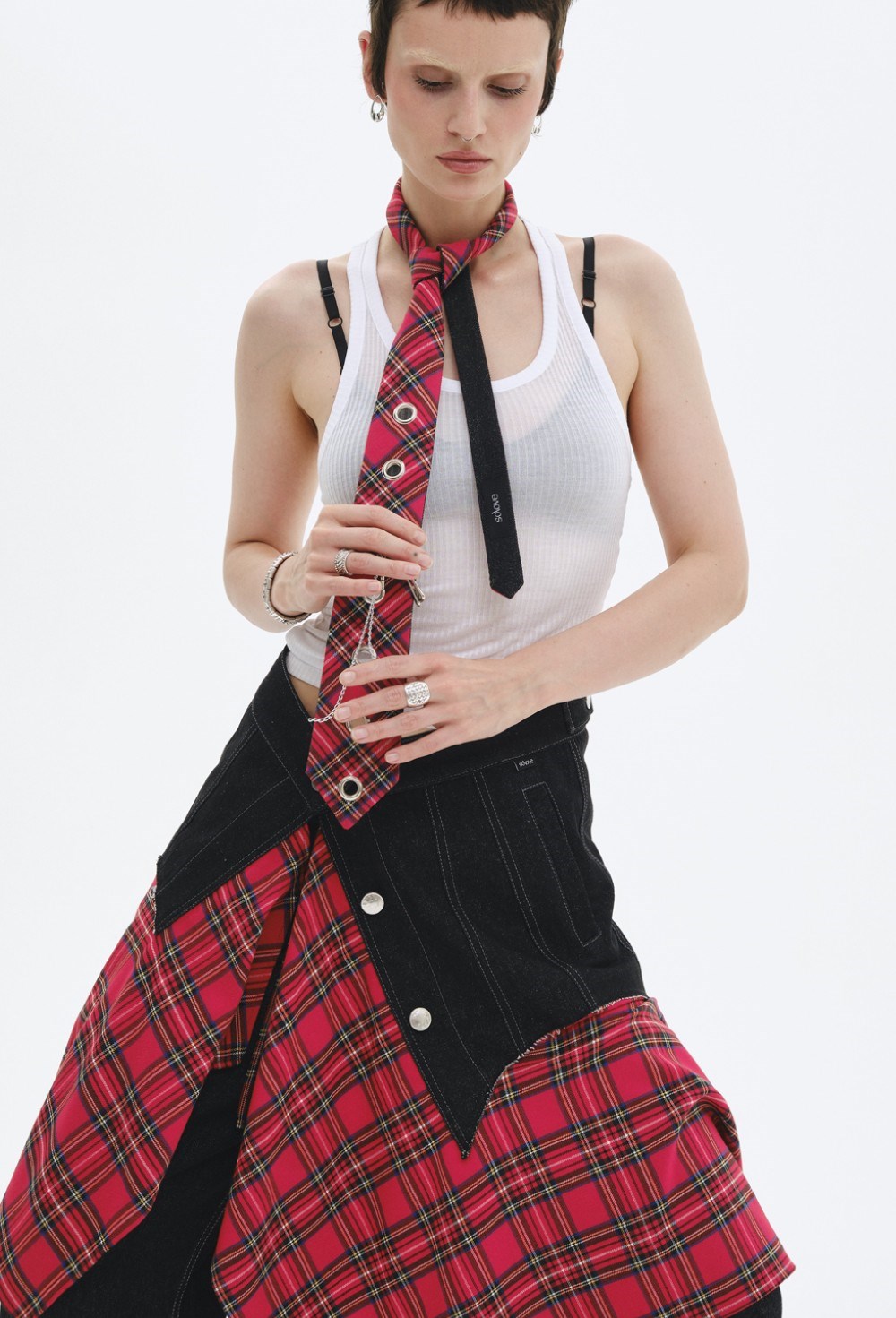 Двухсторонний галстук Ferry - фото 79298