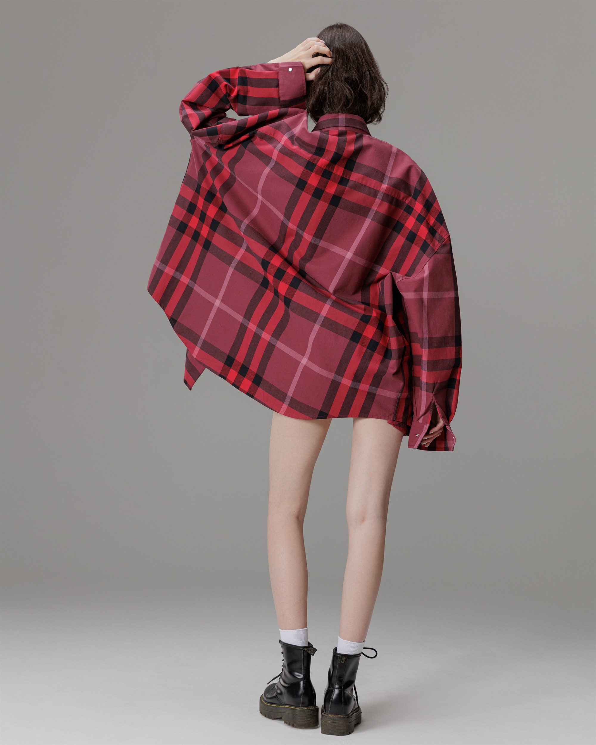 Рубашка оверсайз "SCHOOL" - фото 79801