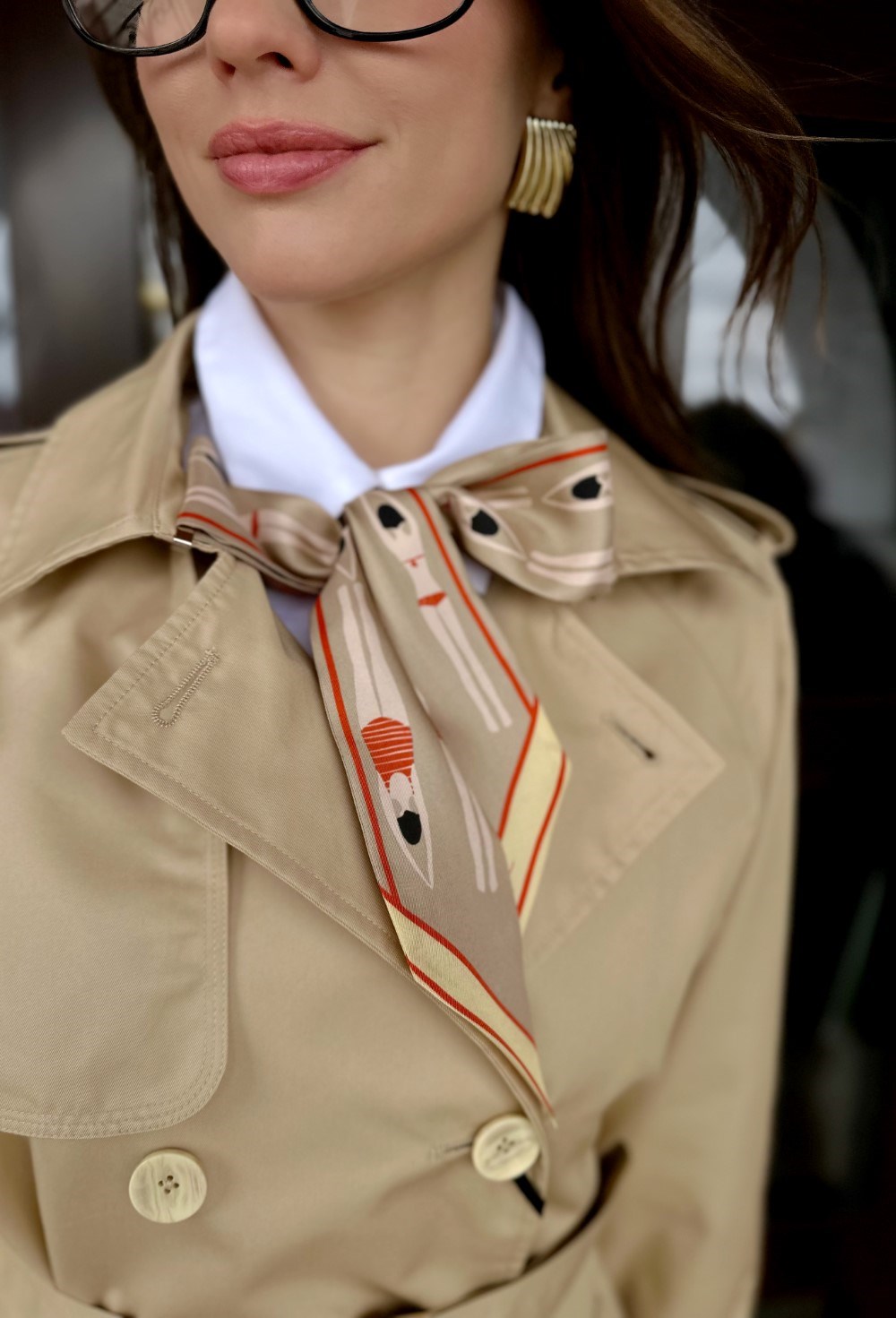 Шарф твилли "Poolside" - фото 80293