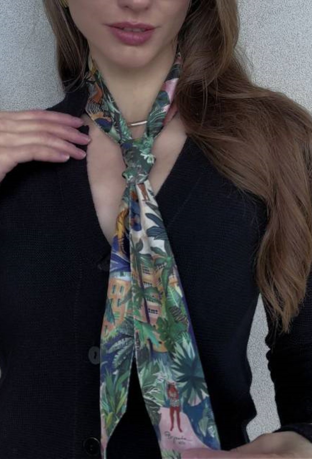 Шарф твилли "Poolside" - фото 80296