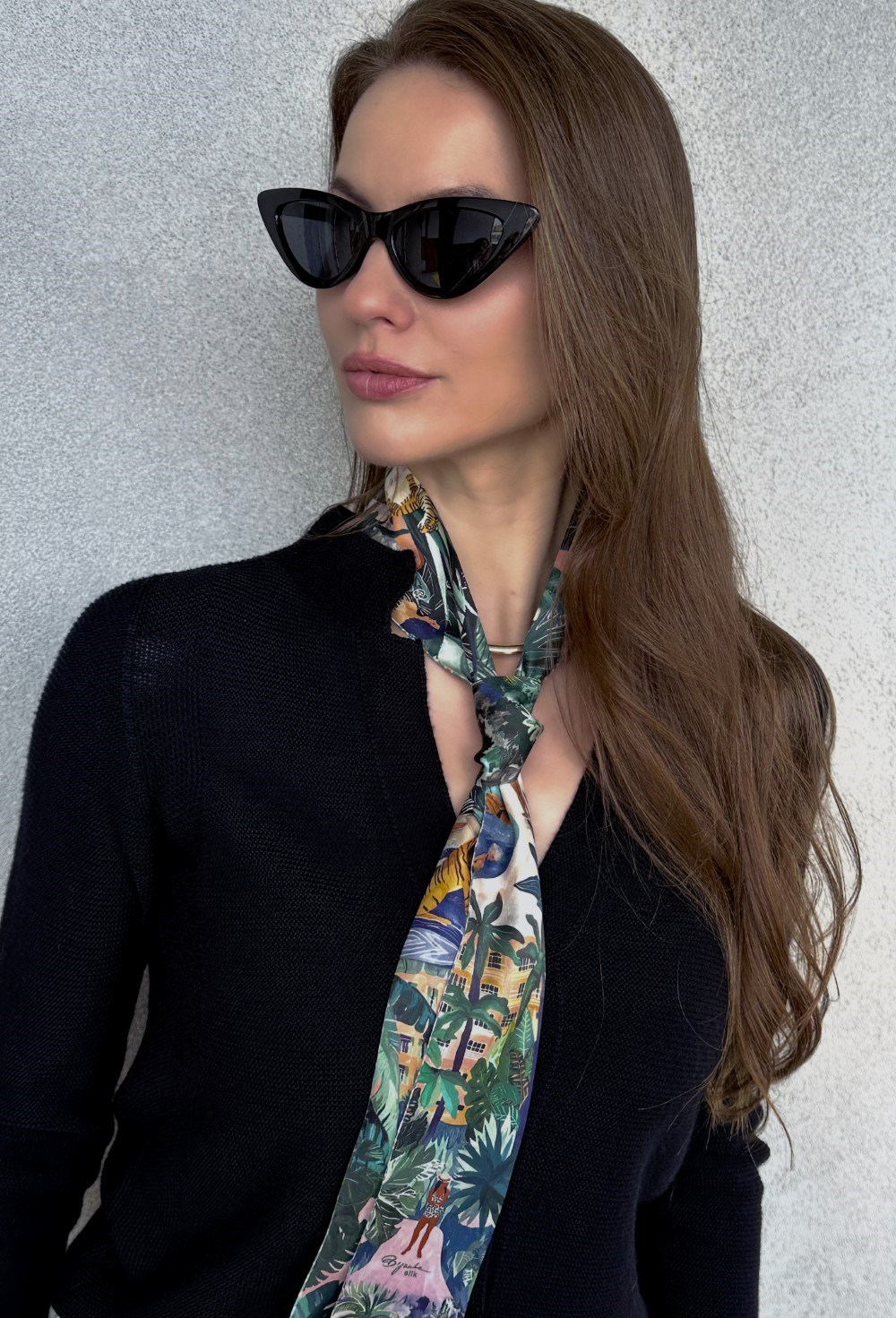 Шарф твилли "Poolside" - фото 80297