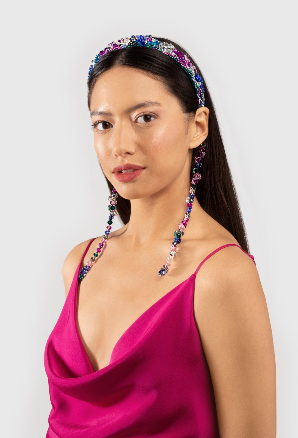 Ободок с подвесками À Perles - фото 80425