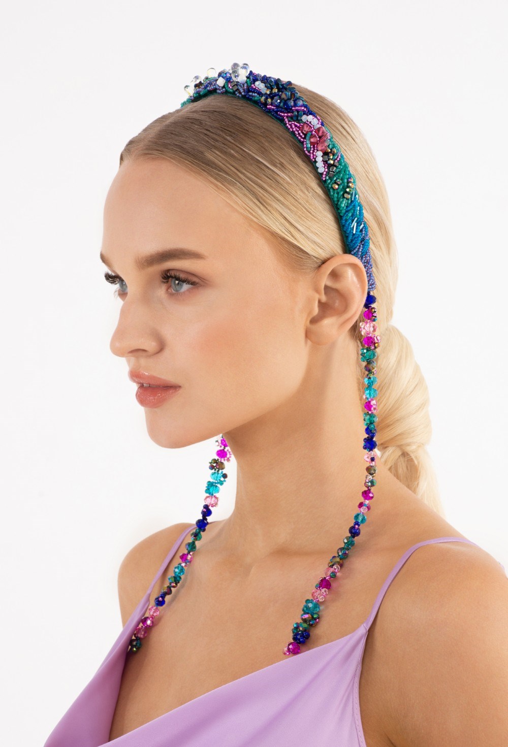 Ободок с подвесками À Perles - фото 80453