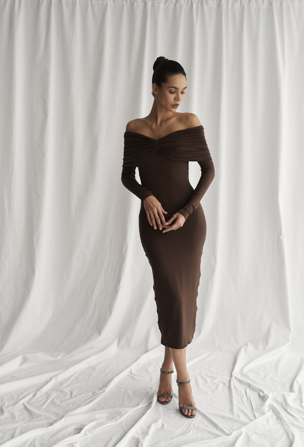 Платье миди EDWINA - фото 81076