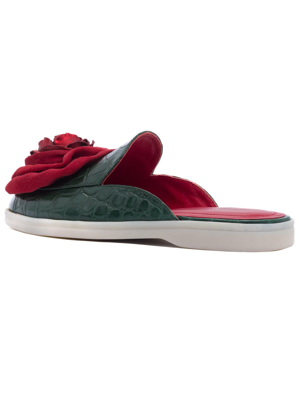 Мюли Алые розы - фото 81108