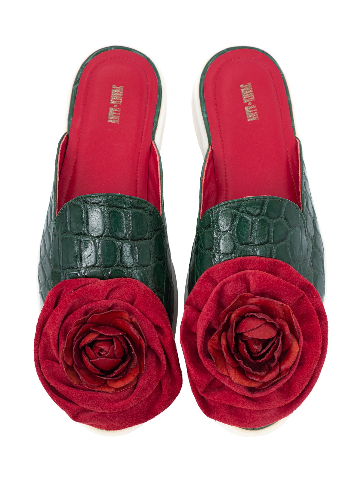 Мюли Алые розы - фото 81110