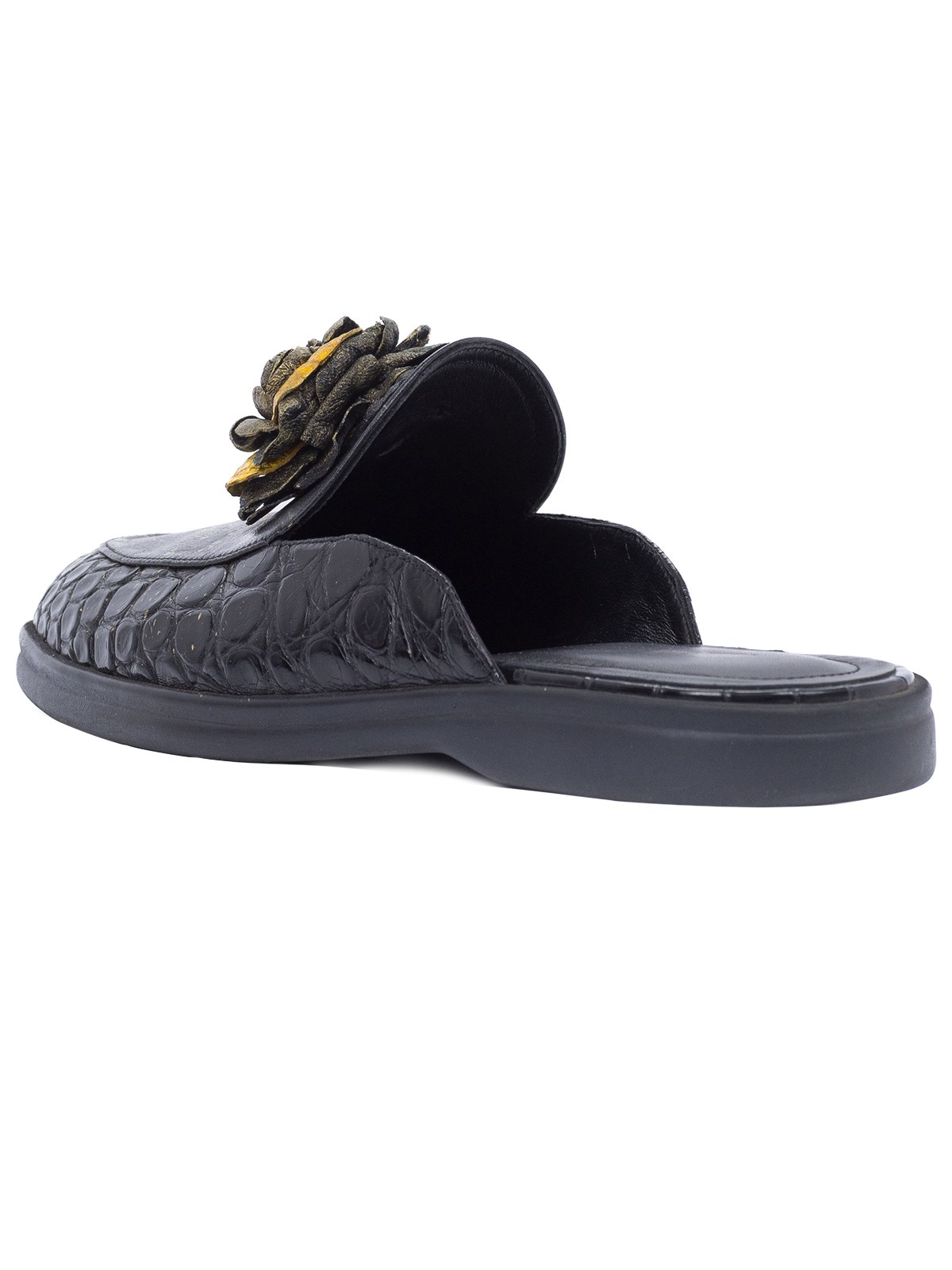 Мюли Роза в золоте - фото 81120