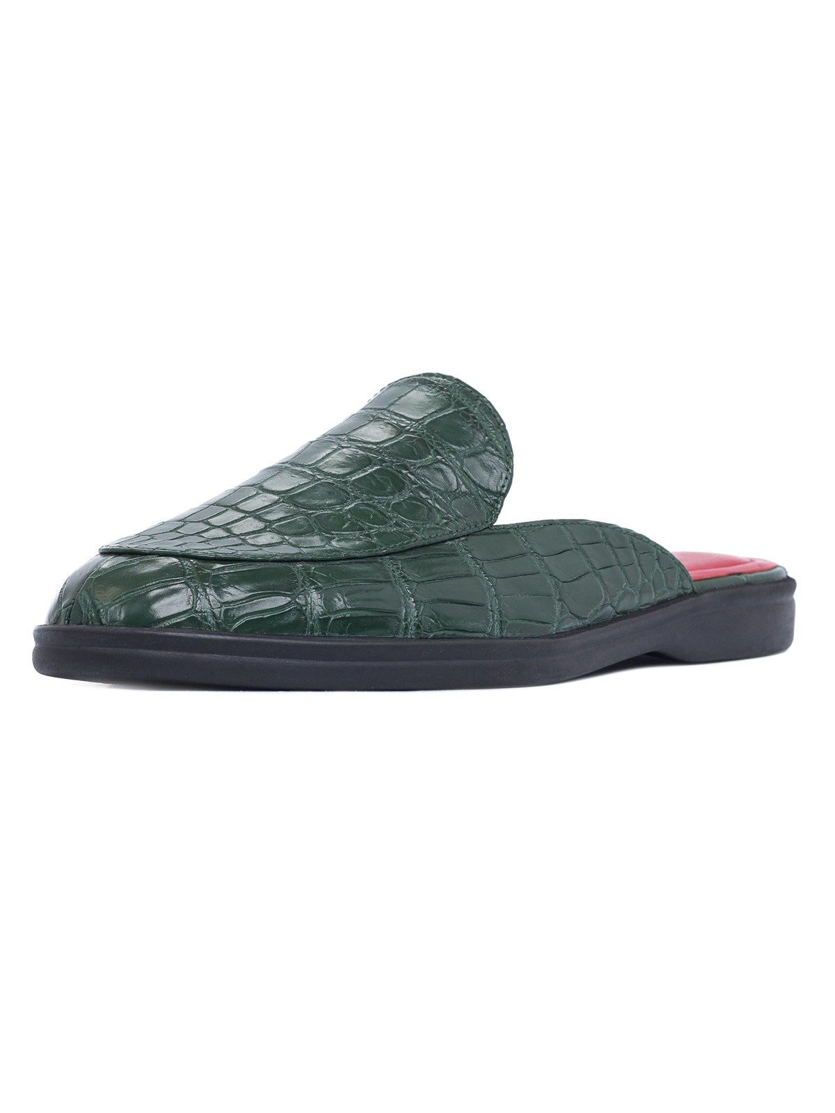 Мюли зеленые - фото 81171