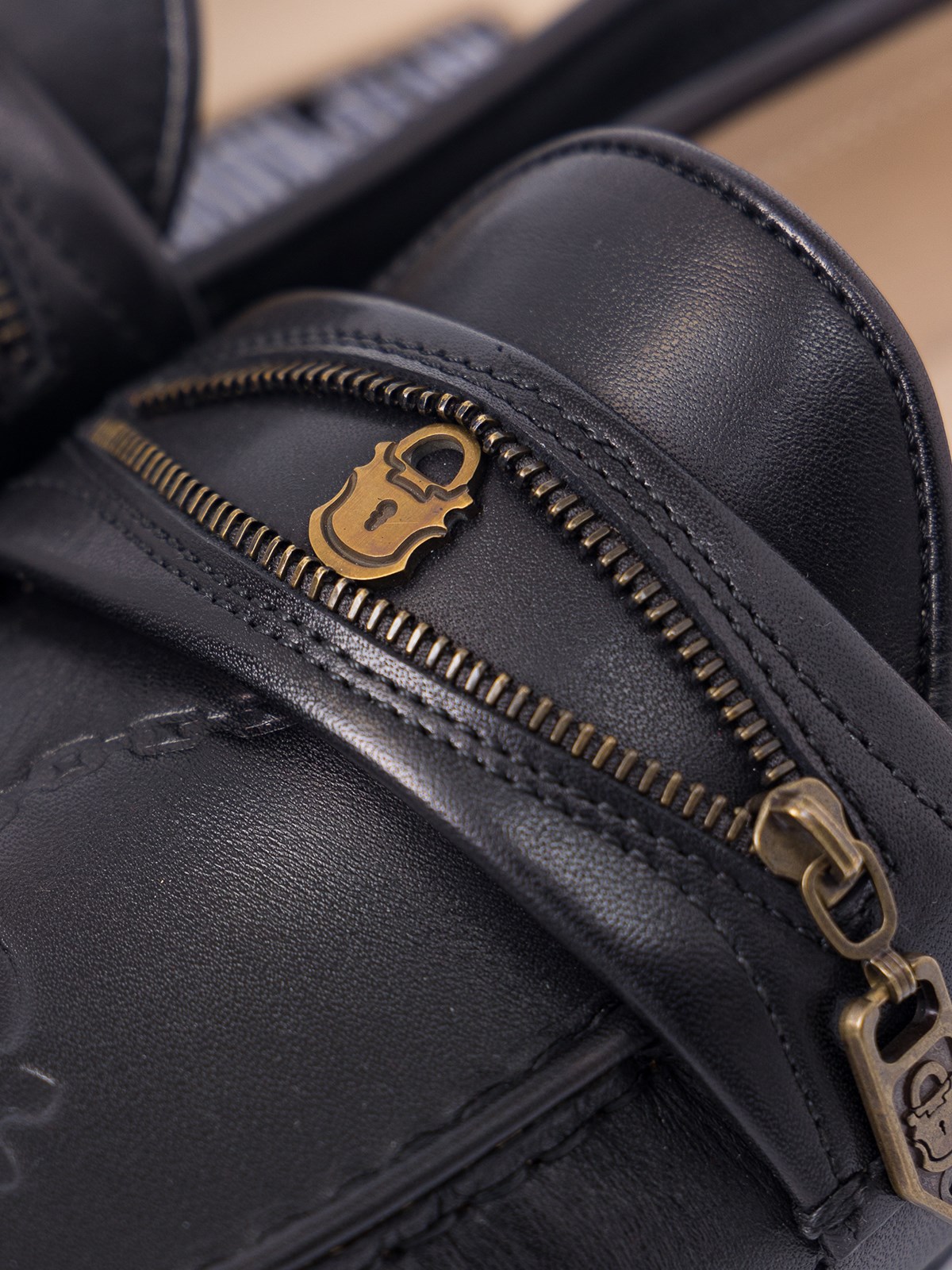 Мокасины в черном - фото 81201