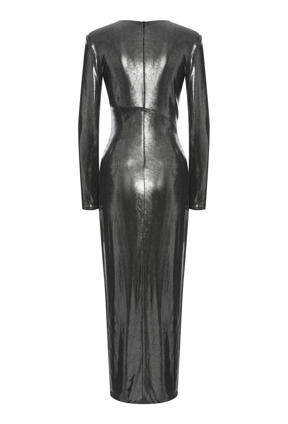 Платье длинное со сборками - фото 81266