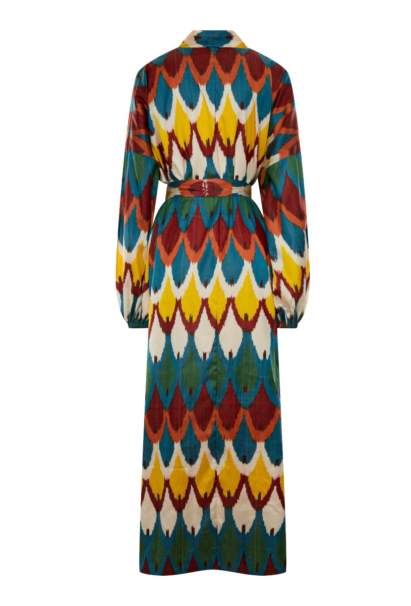 Шелковый кафтан MARISA - фото 81284