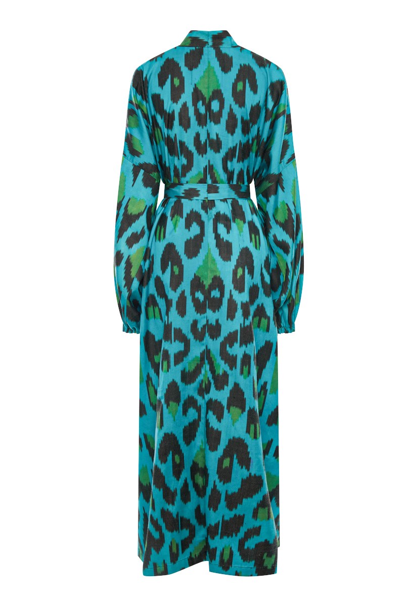 Шелковый кафтан LAGOON - фото 81294