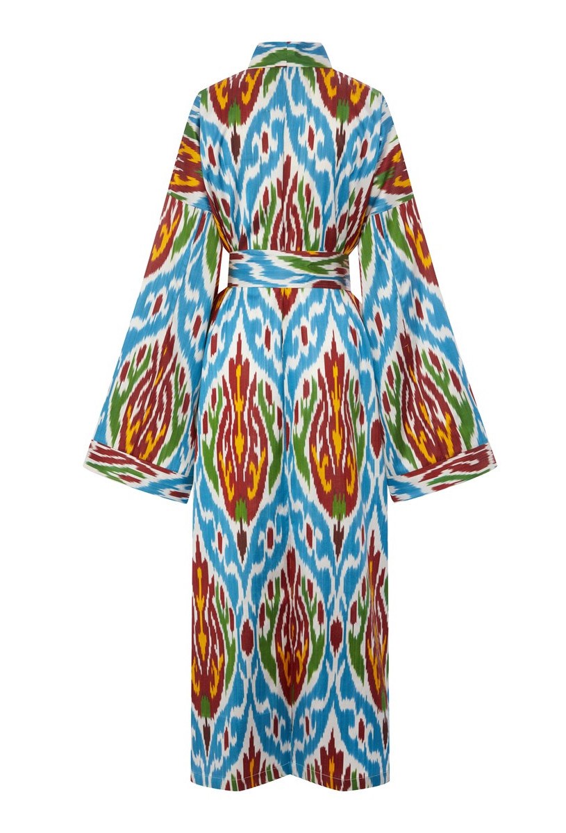 Шелковый кафтан SPRING - фото 81319