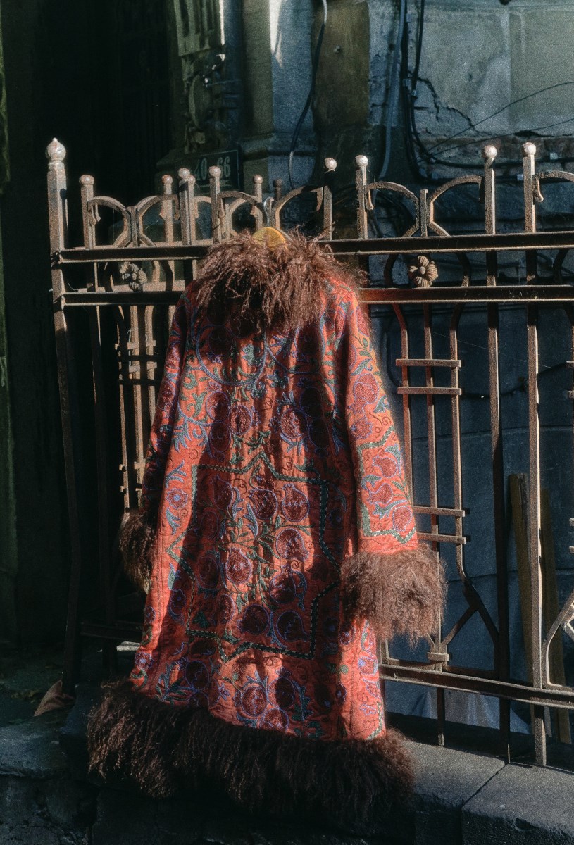 Шелковое пальто TILDA - фото 81346