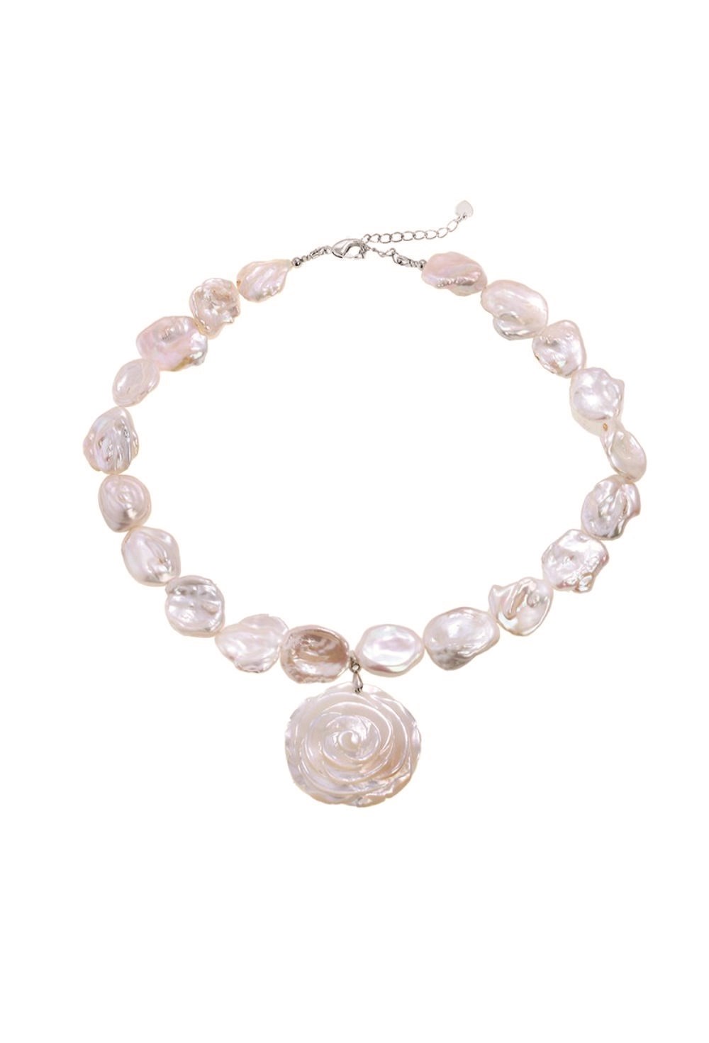 Baroque Pearl Necklace - фото 81645