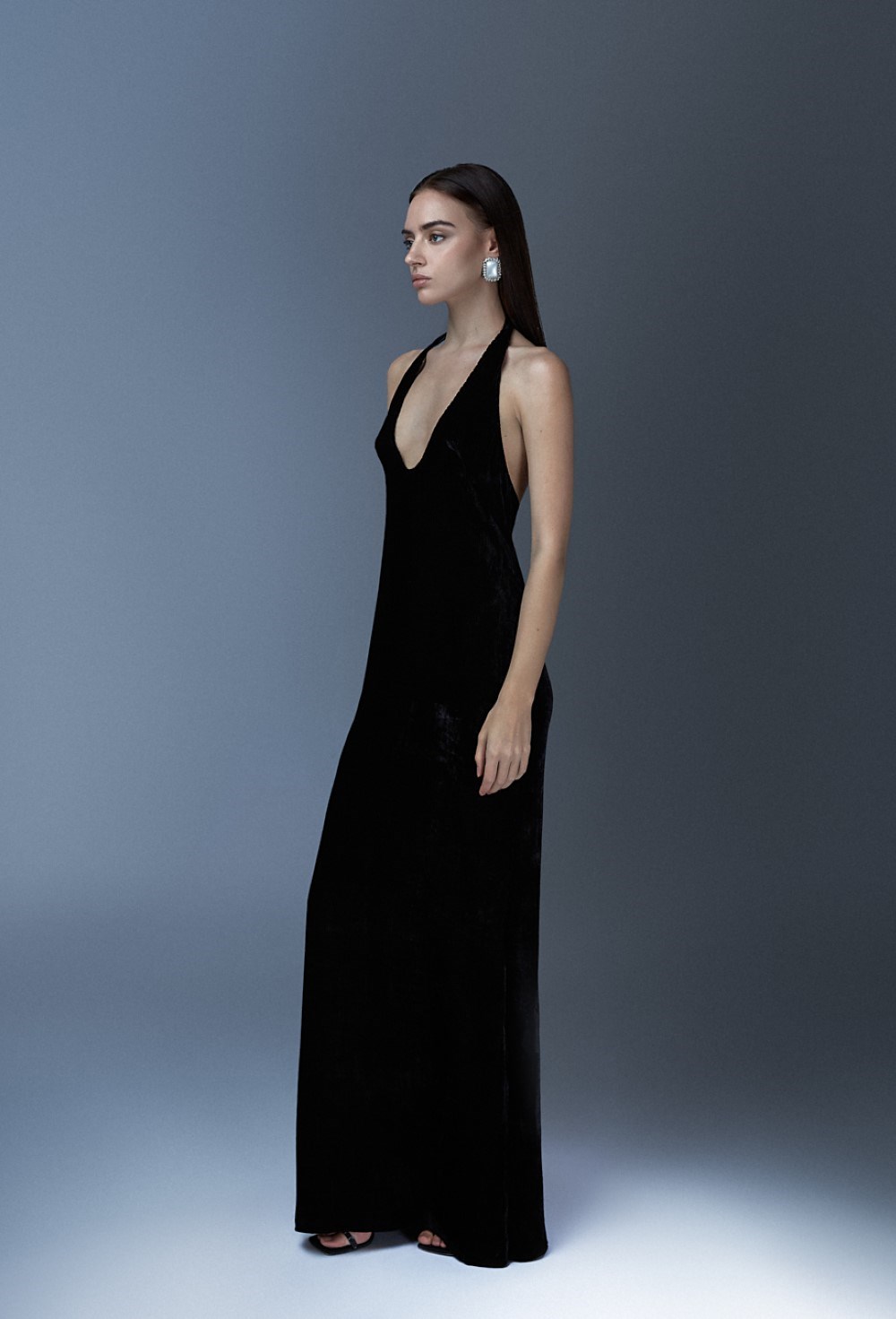 Платье VELVET MAXI - фото 82768