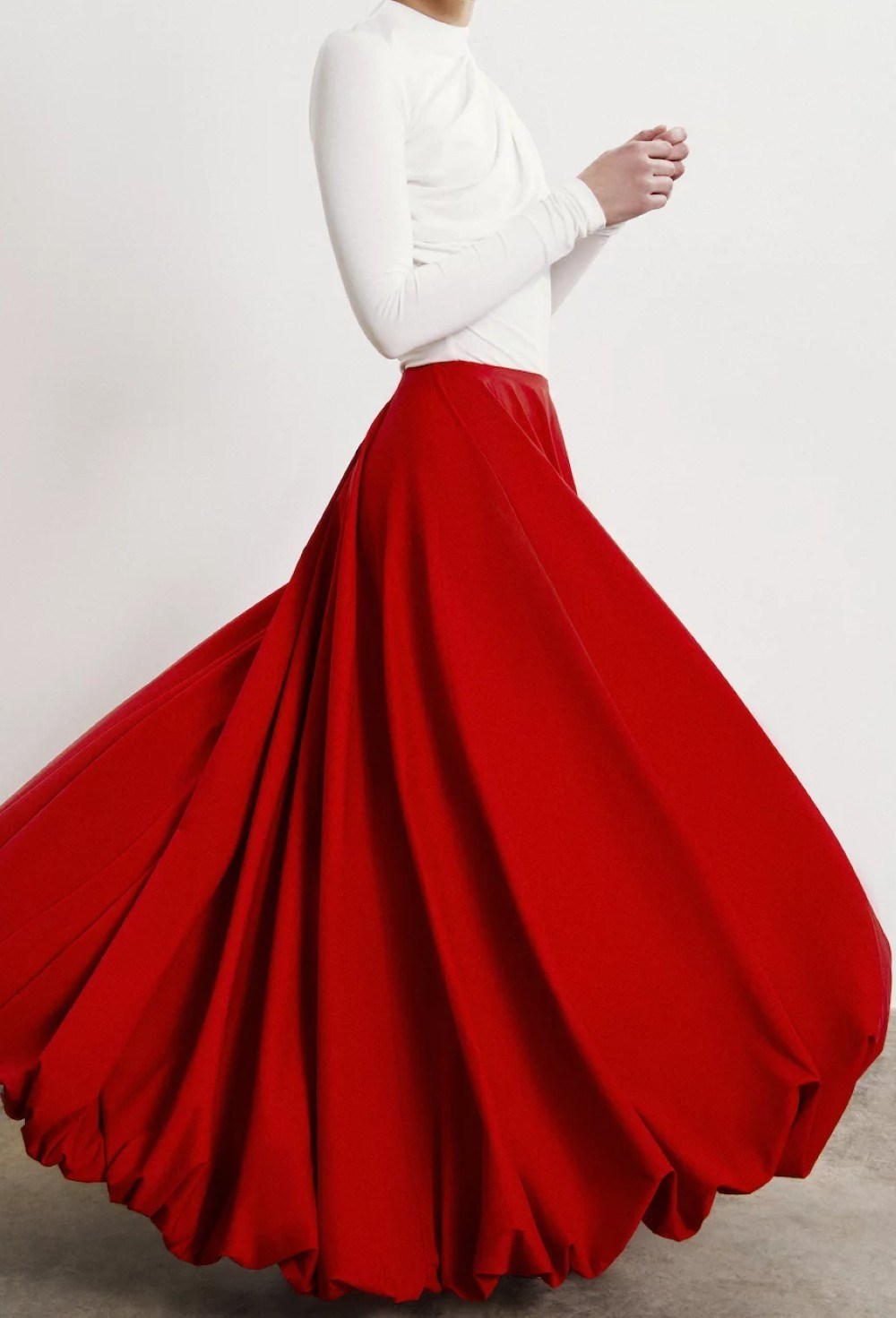 Юбка баллон - фото 82900