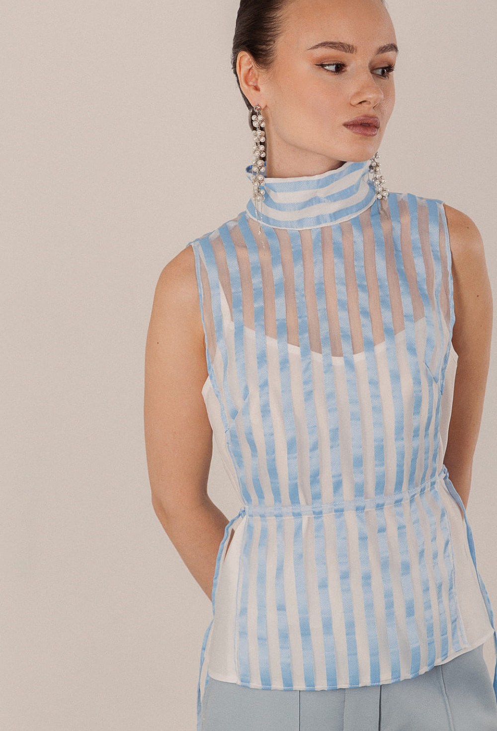 Топ с бантом - фото 83028