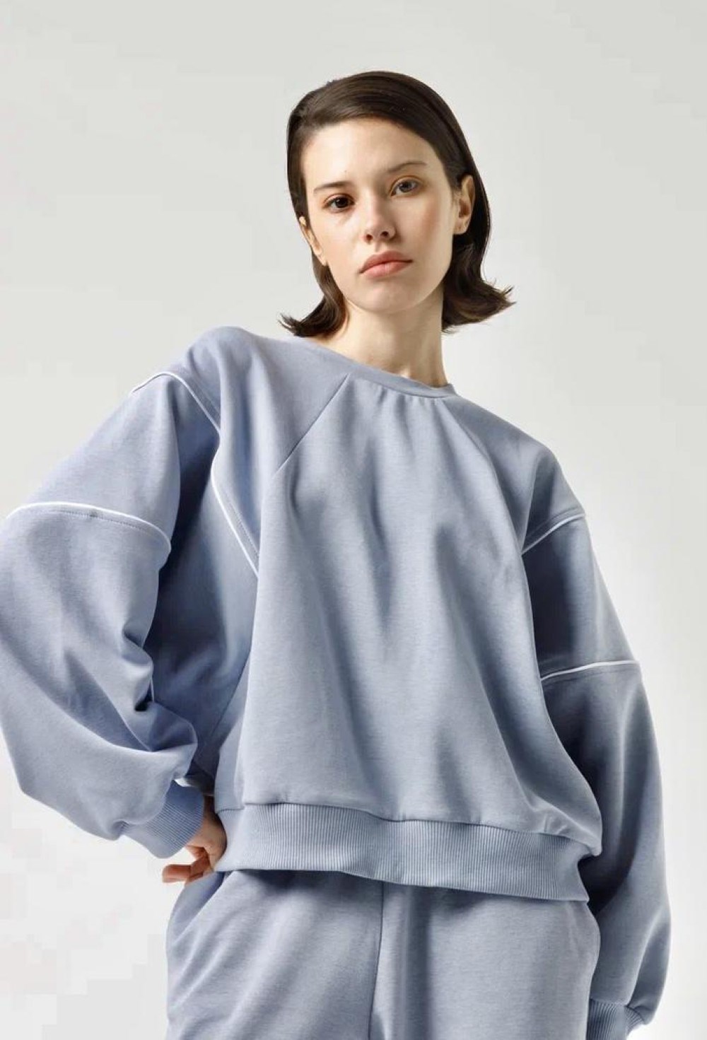 Свитшот с кантом - фото 83099